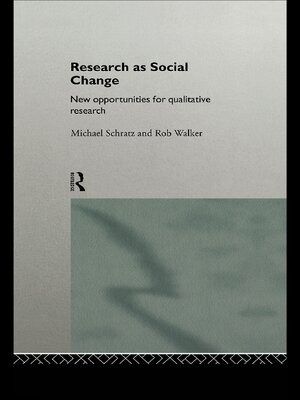 cover image of Research as Social Change